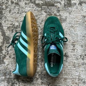 Green Adidas Gazelle